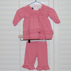 Isobella & Chloe Pink Top and Leggings